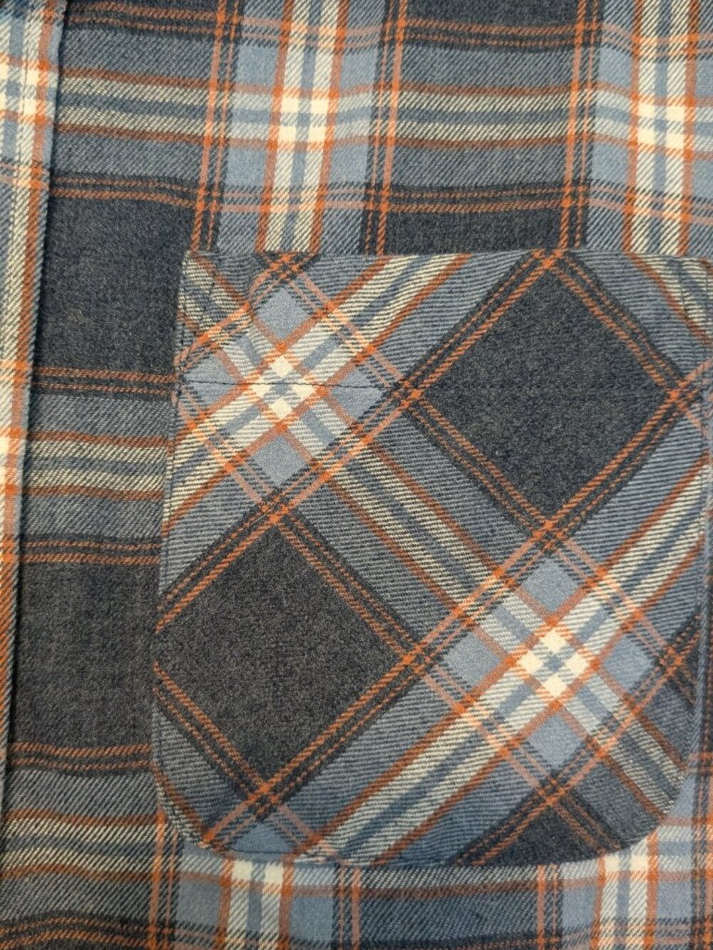 William Rast Plaid Flannel Shirt Size L - Picture 2 of 5